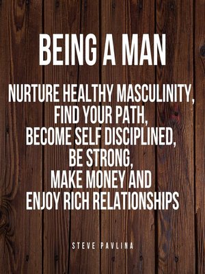 cover image of Being a Man